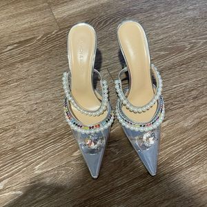 Mach Mach pump with colorful crystals 37.5